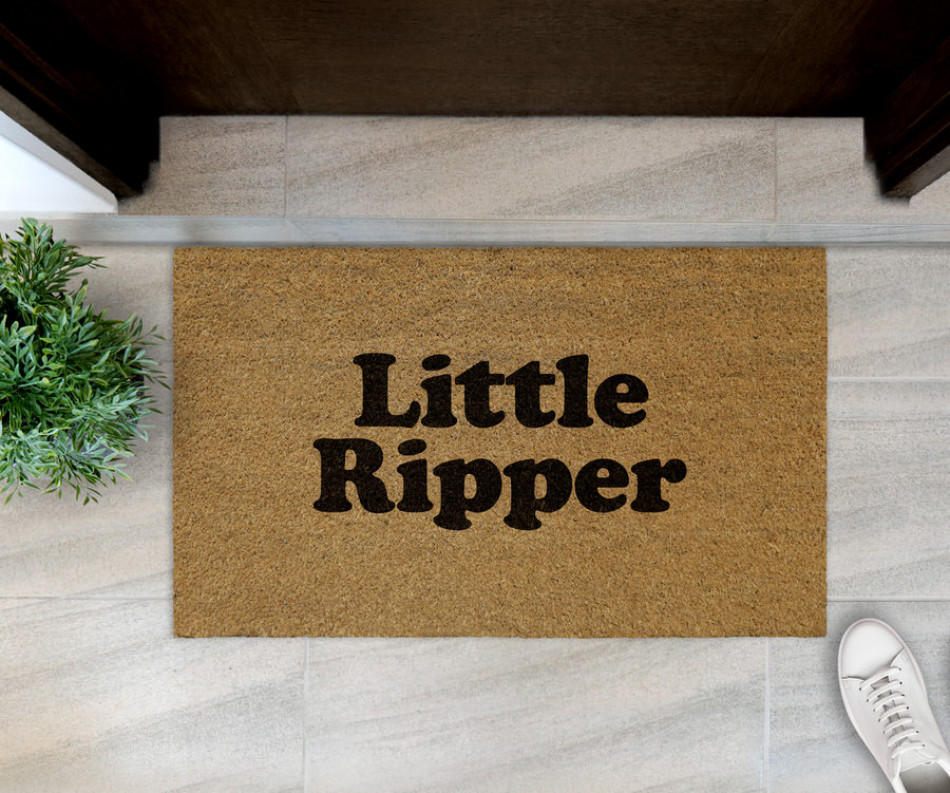 'Little Ripper' Aussie Slang Doormat 75x45cm